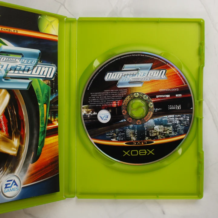 Need for Speed Underground 2 Xbox játéklemez a tokban