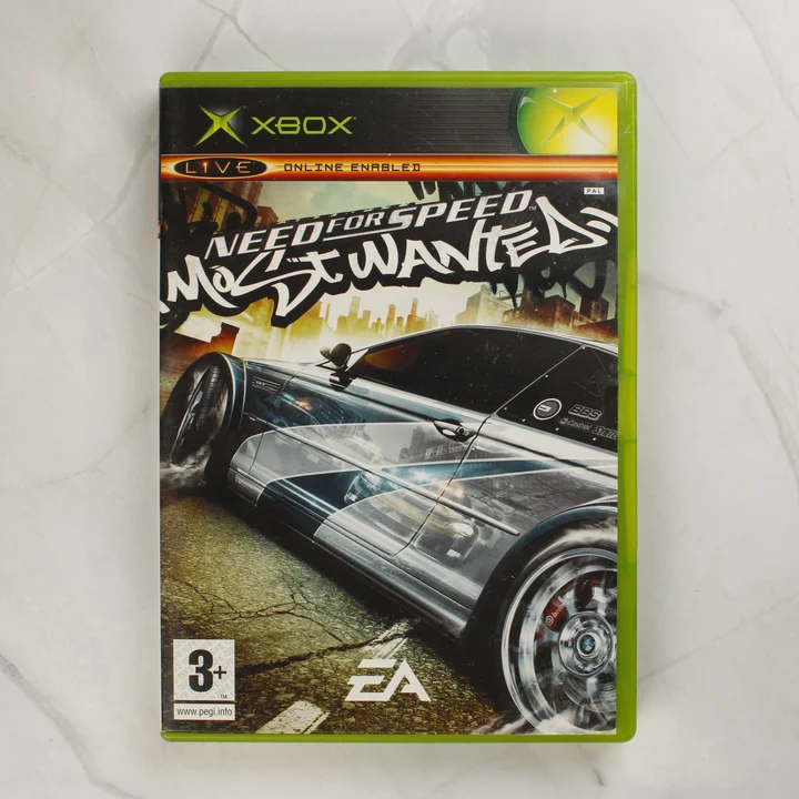 Need for Speed Most Wanted Xbox játék borítója