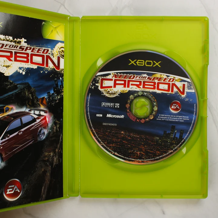 Need for Speed Carbon Xbox játéklemez a tokban