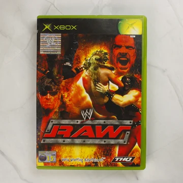 WWE Raw Xbox játék előlapja