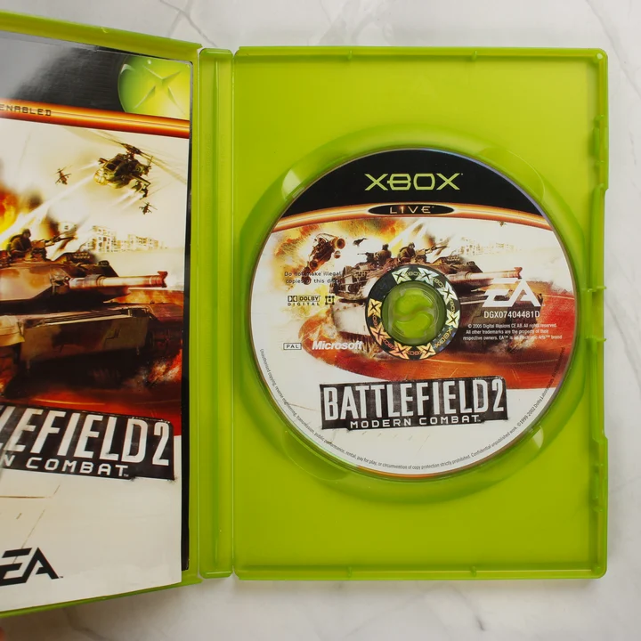 Battlefield 2 Modern Combat Xbox nyitott tok lemezzel