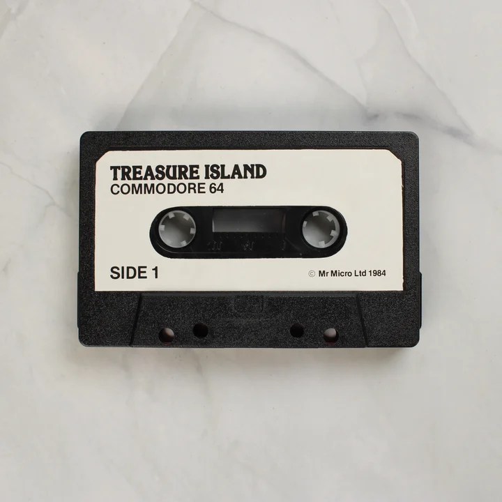 Treasure Island Commodore 64 magnetofonkazetta