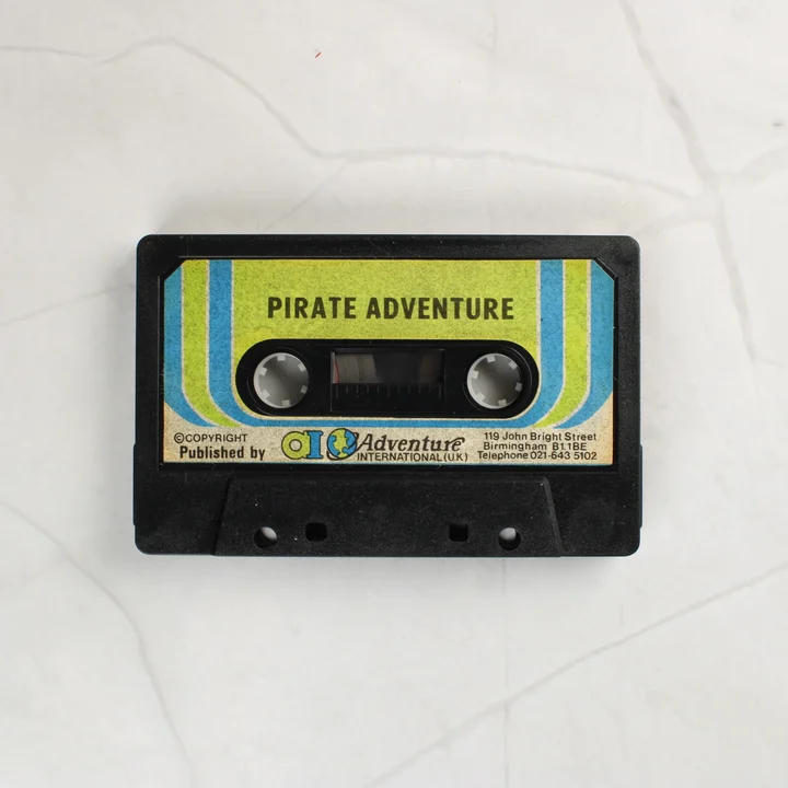 Pirate Adventure Commodore 64 játék kazetta