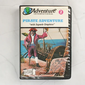Pirate Adventure Commodore 64 játék tokja elölről