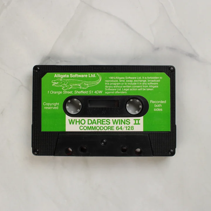 Who Dares Wins II magnetofonkazetta Commodore 64-hez