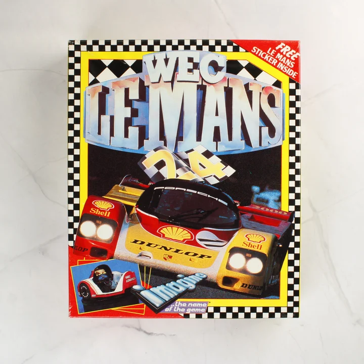 WEC Le Mans 24 Commodore 64 videójáték dobozának előlapja