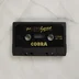 Cobra videójáték fekete kazetta Commodore 64-hez