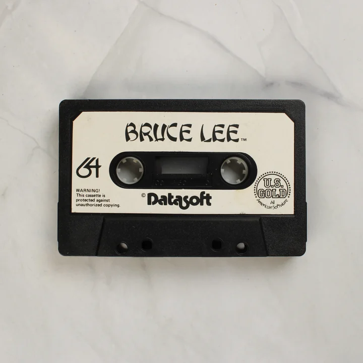 Bruce Lee Commodore 64 eredeti játék kazetta