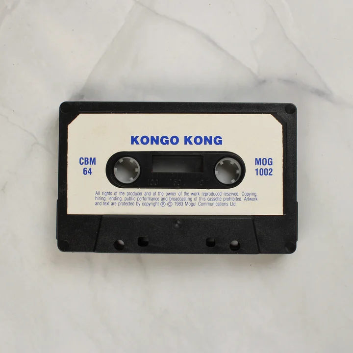 Kongo Kong Commodore 64 adathordozó kazetta