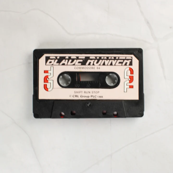 Blade Runner C64 kazetta Blade Runner Commodore 64 adattároló kazetta