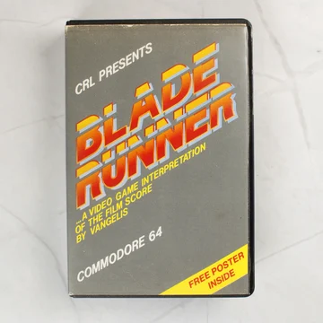 Blade Runner Commodore 64 videójáték elülső borítója