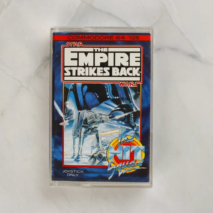 Star Wars The Empire Strikes Back Commodore 64 kazetta tokban