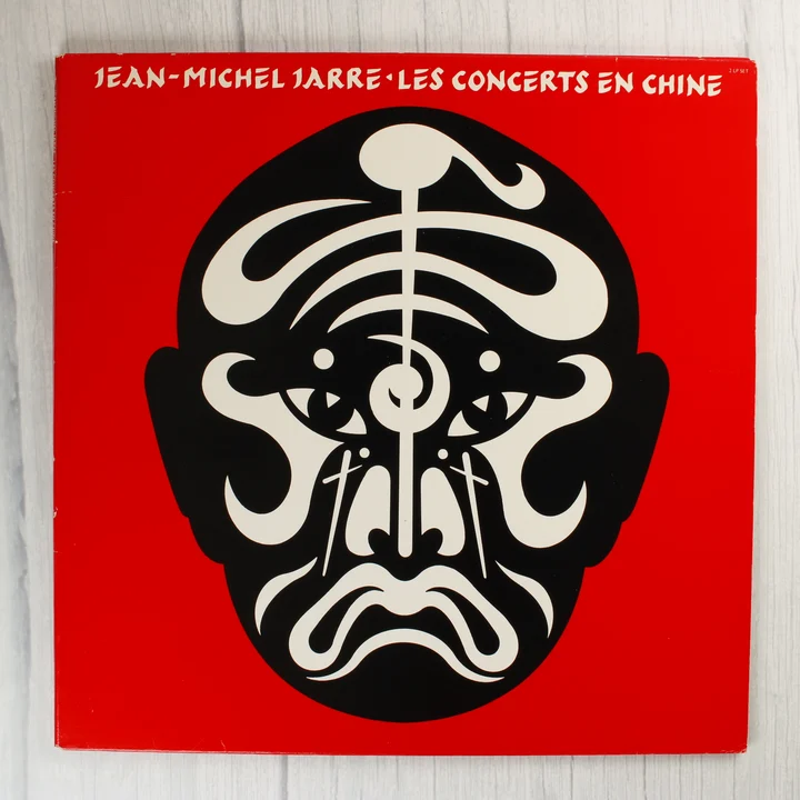 Jean-Michel Jarre Les Concerts en Chine albumának első borítója