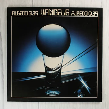 Vangelis Albedo 0.39 bakelit lemez borító előlapja