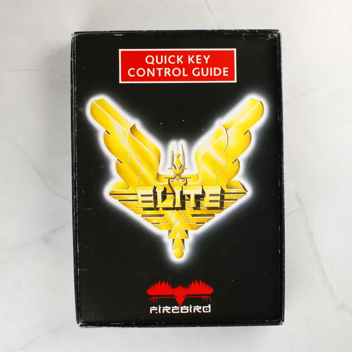 Elite C64 irányítási útmutató Quick Key Control Guide irányítási segédlet