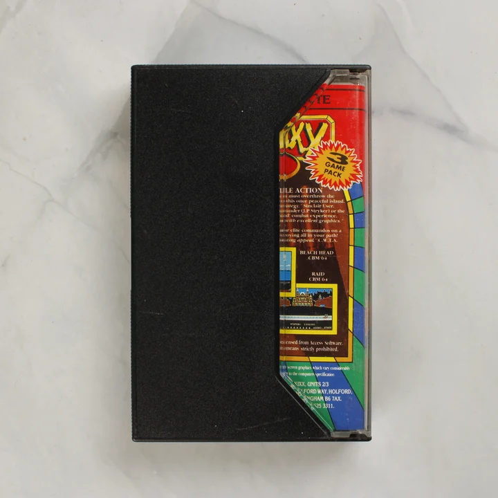 Multimixx 2 videójáték tok hátoldala