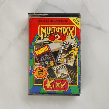 Multimixx 2 Commodore 64 videójáték kazetta tokban