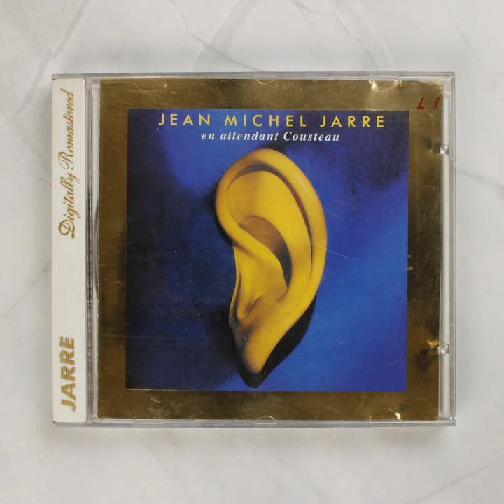 Jean-Michel Jarre En attendant Cousteau CD elülső borítója