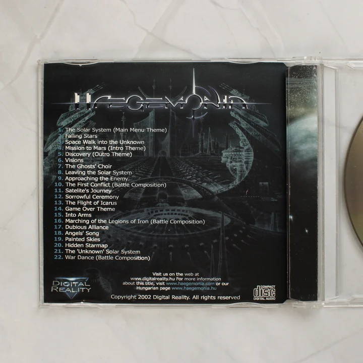 Haegemonia Original Soundtrack CD dallista