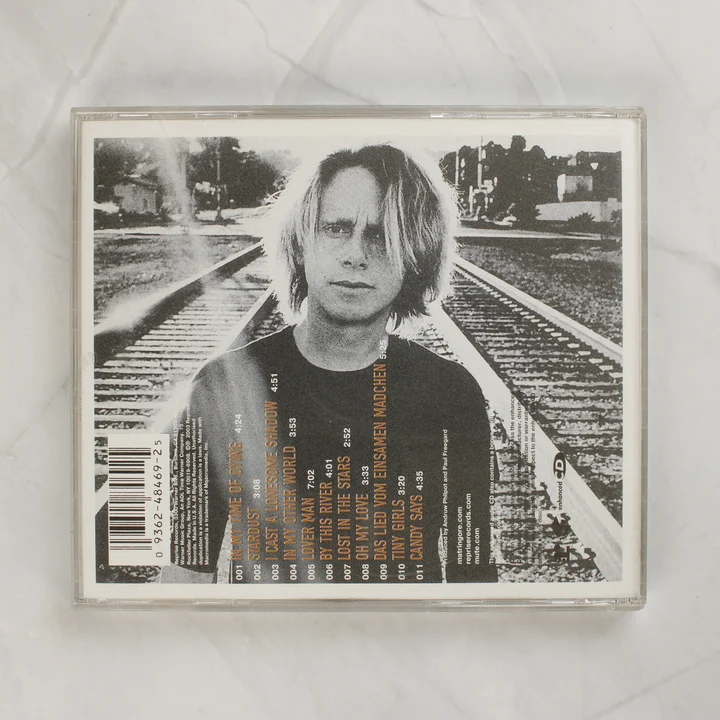 Martin L. Gore Counterfeit² CD album hátoldala számlistával