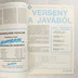 A Commodore újság belső oldala Novotrade hirdetéssel és versenyeredményekkel.