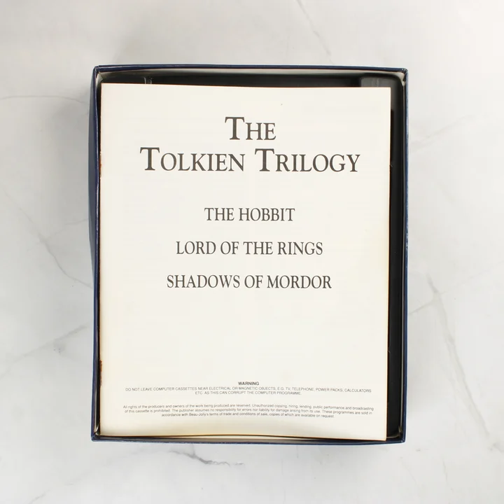 The Tolkien Trilogy használati útmutató füzet