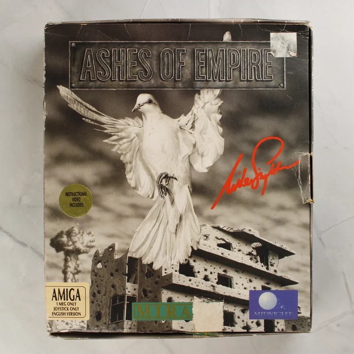 Ashes of Empire Amiga játék dobozának előlapja