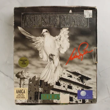 Ashes of Empire Amiga játék dobozának előlapja