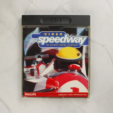 Video Speedway CD-i játék előlapja