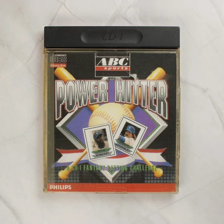 ABC Sports Power Hitter Philips CD-i játék előlapja