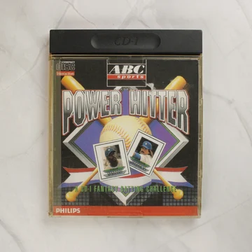 ABC Sports Power Hitter Philips CD-i játék előlapja