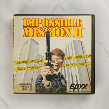Impossible Mission II Commodore 64 játék borítója