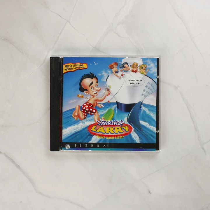 Leisure Suit Larry 7 normál CD-tok eleje