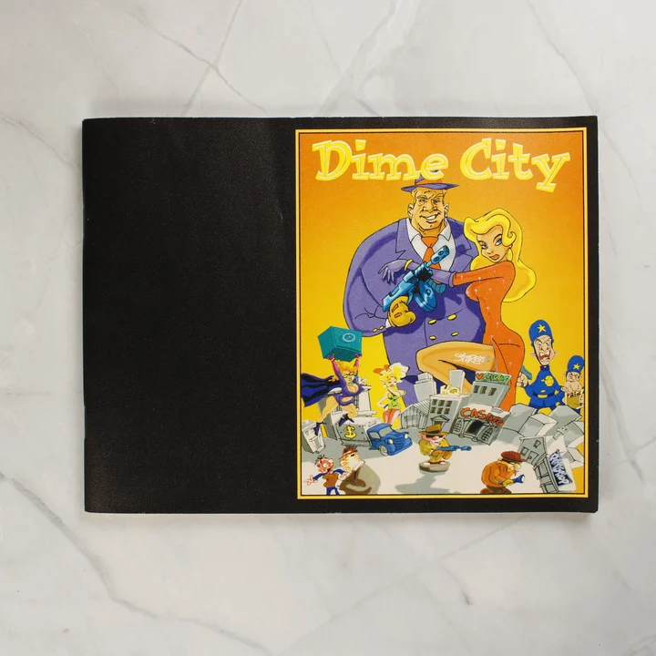 Dime City használati útmutató borítója