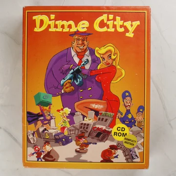 Dime City PC játék dobozának eleje