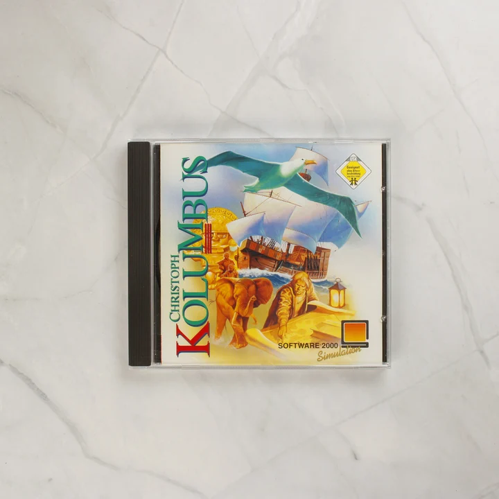 Christoph Kolumbus normál CD-tok elölnézete