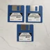 Három darab kék Wing Commander floppy lemez Amigához