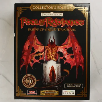 Pool of Radiance: Ruins of Myth Drannor Collector's Edition doboz eleje