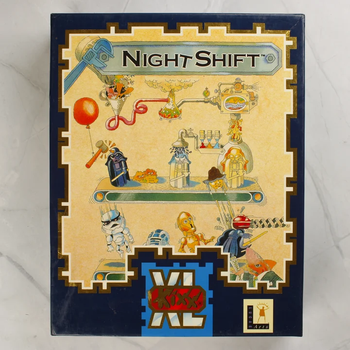 A Night Shift videójáték dobozának előlapja