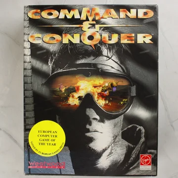 Command & Conquer nagy dobozos PC játék előlapja