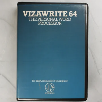 Vizawrite 64 szoftver tokjának előlapja