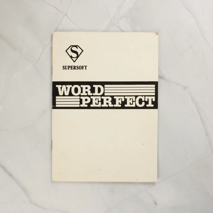 Word Perfect használati útmutató füzet