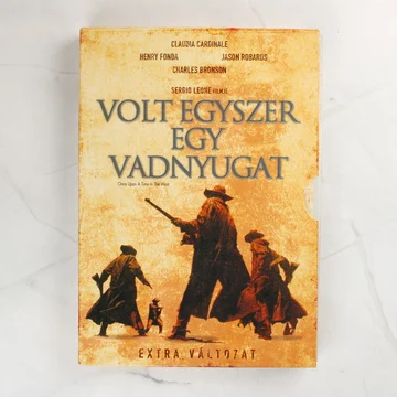 Volt egyszer egy Vadnyugat DVD papírborítója elölről