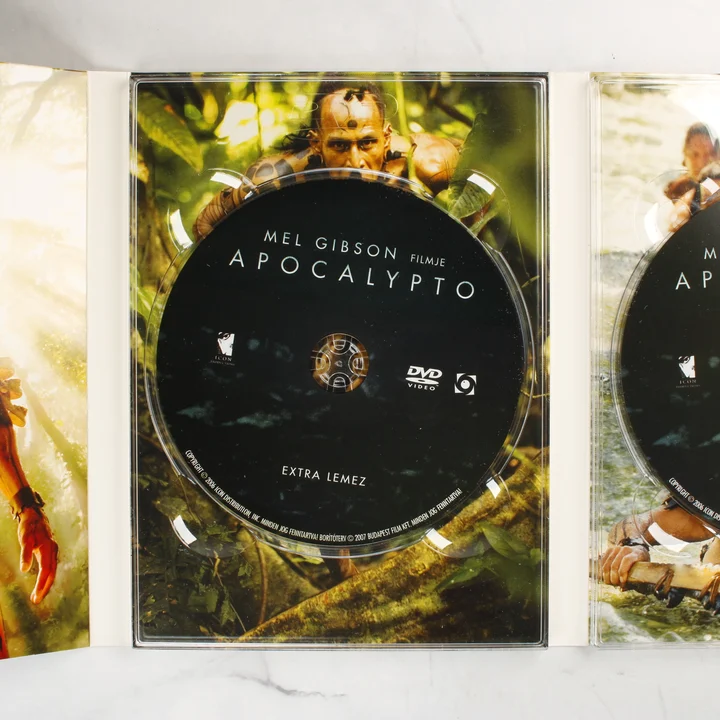 Apocalypto DVD extra lemez a tokban