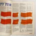 A magazin belső oldala szöveggel és eredménytáblázatokkal.