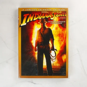 Indiana Jones és a kristálykoponya királysága DVD borítója