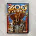 A Zoo Tycoon PC-s videójáték elülső borítója elefánttal és más állatokkal.