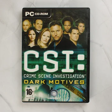 CSI Dark Motives PC játék előlapja