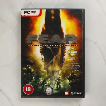 F.E.A.R. PC videójáték tokjának előlapja