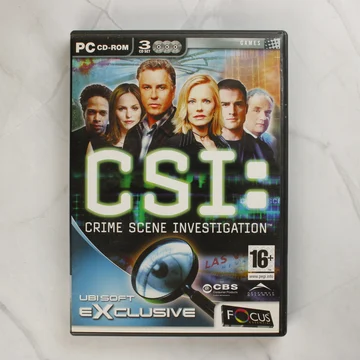 CSI: Crime Scene Investigation PC játék előlapja